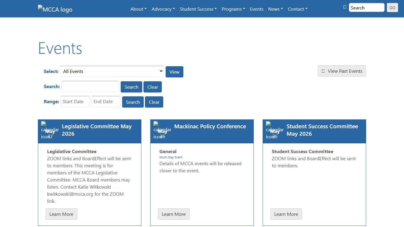 Michigan Community College Association